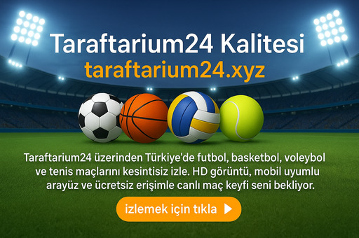 Taraftarium24 üzerinden futbol, basketbol,tenis ve canlı maç izle